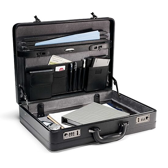 Samsonite Leather Attache Briefcase