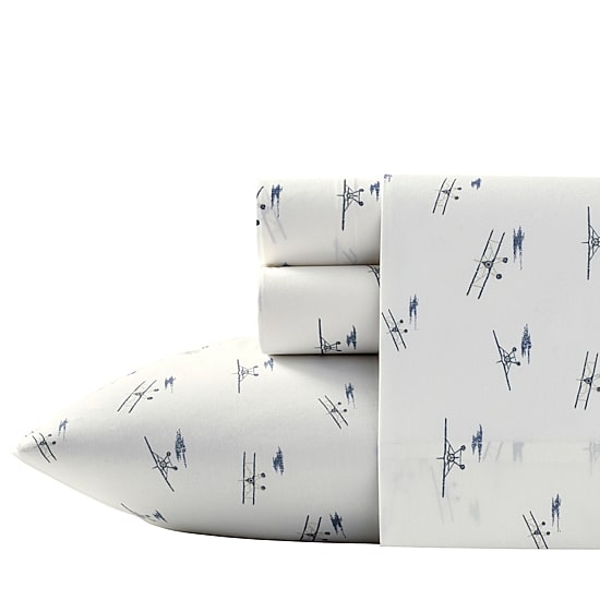 Eddie Bauer® Sea Planes 100% Cotton Percale SheetSet