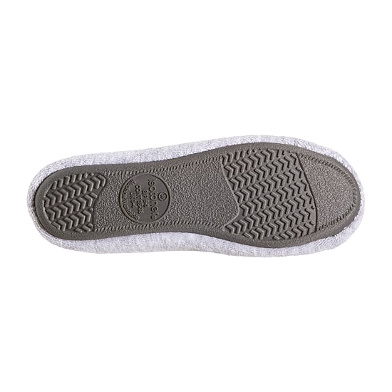 Isotoner Terry Womens Slip Resistant Ballerina Slippers