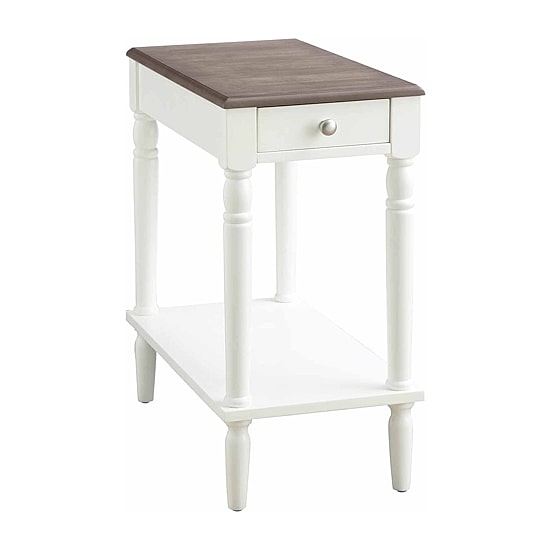 French Country Chairside End Table