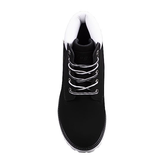 Lugz Womens Convoy Flat Heel Lace Up Boots
