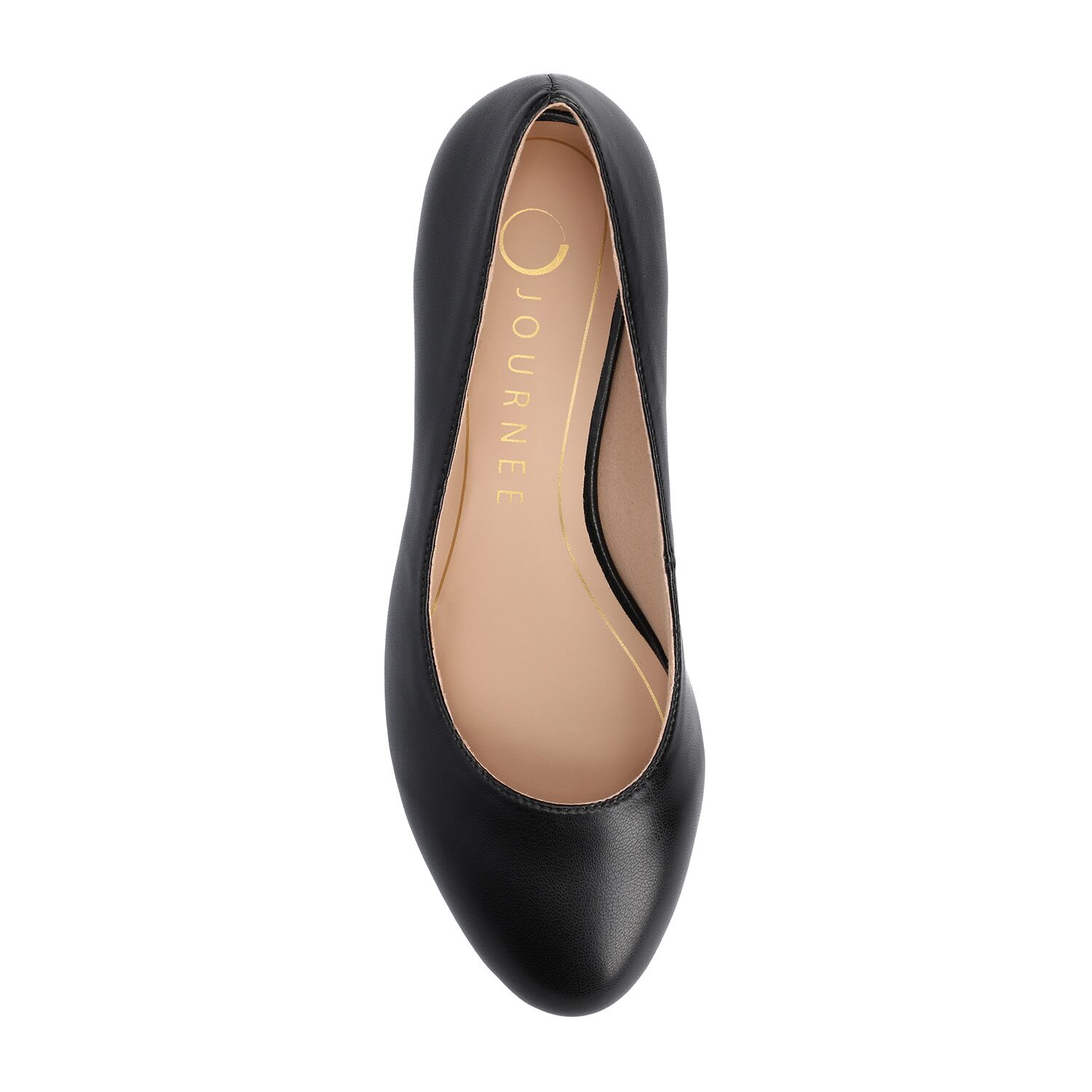 Journee Collection Saarii Womens Round Closed Toe Block Heel Pumps