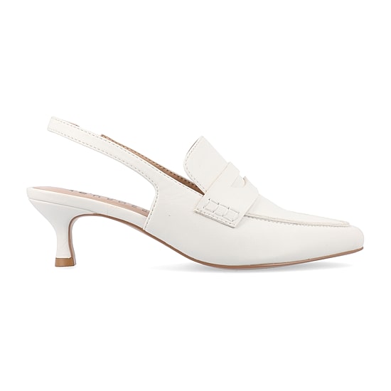 Journee Collection Amory Womens Moc Closed Toe Kitten Heel Pumps