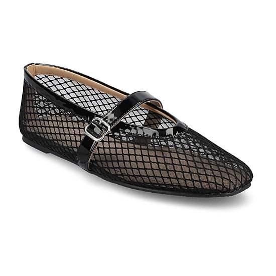 Journee Collection Casha Womens Square Closed Toe Ballet Flats