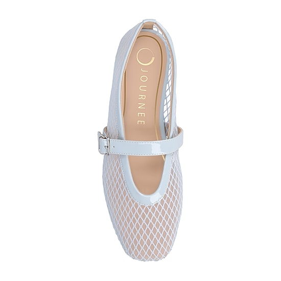 Journee Collection Casha Womens Square Closed Toe Ballet Flats