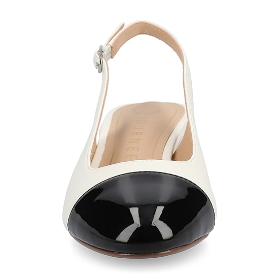 Journee Collection Sammie Womens Cap Closed Toe Flat Heel Pumps