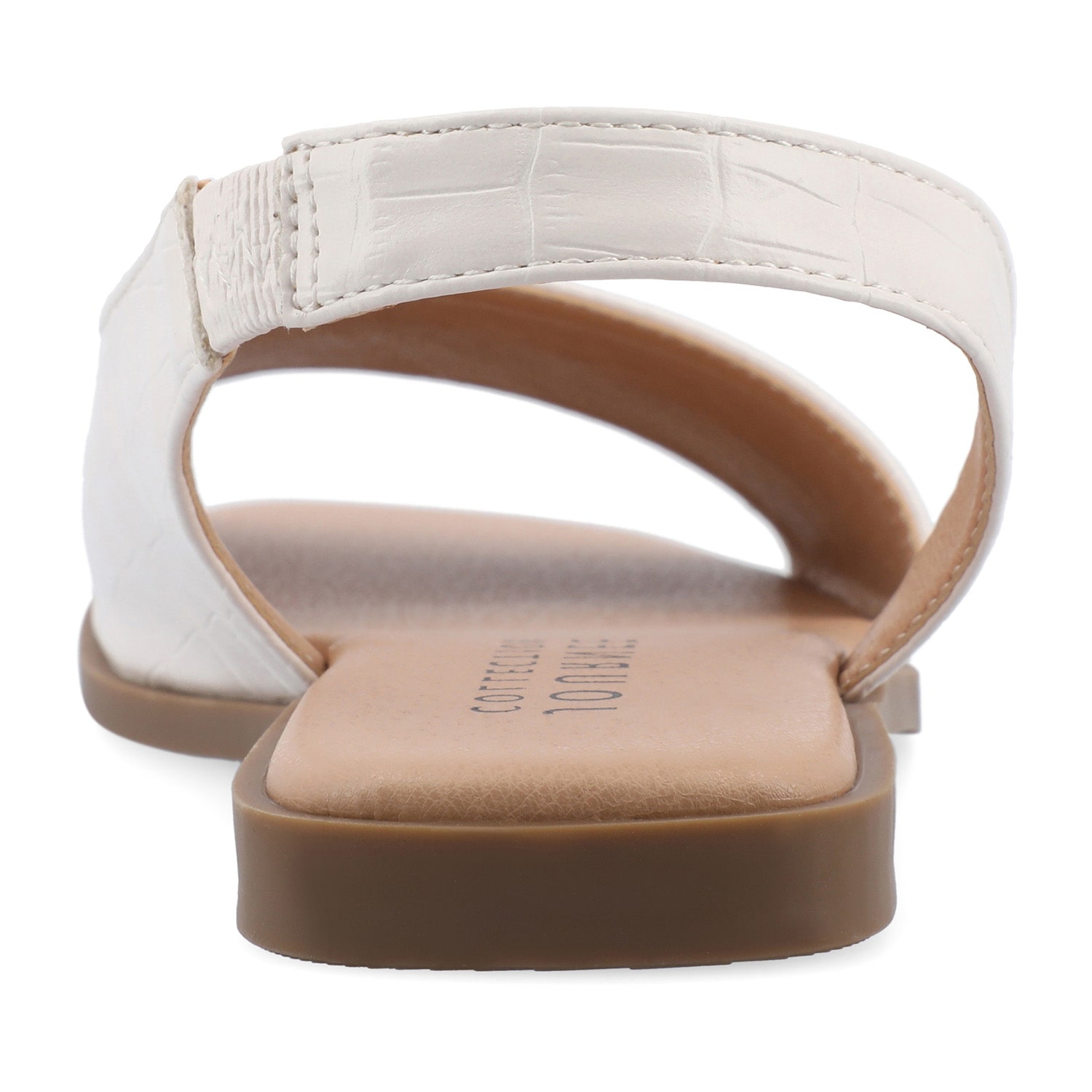 Journee Collection Womens Brinsley Slingback Strap Flat Sandals