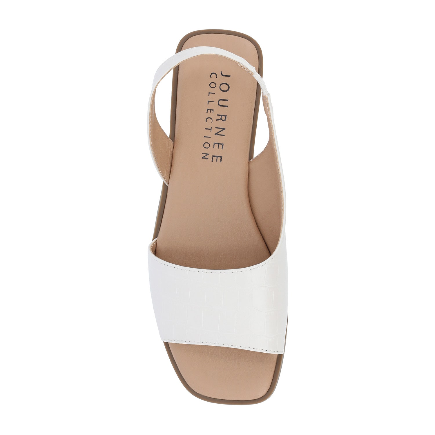 Journee Collection Womens Brinsley Slingback Strap Flat Sandals