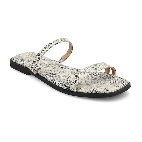 Journee Collection Womens Brisa Flat Sandals