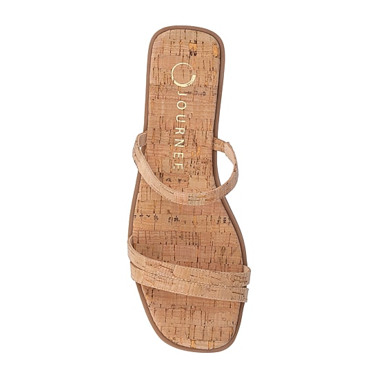 Journee Collection Womens Brisa Flat Sandals
