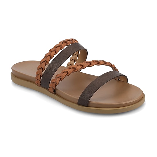 Journee Collection Womens Colette Flat Sandals