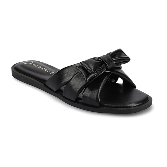 Journee Collection Womens Prylin Flat Sandals