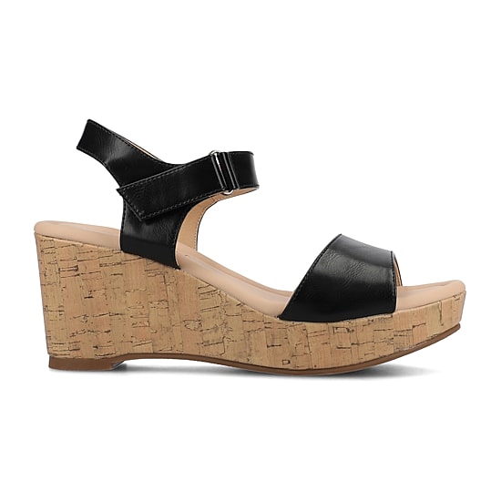 Journee Collection Womens Ranae Wedge Sandals