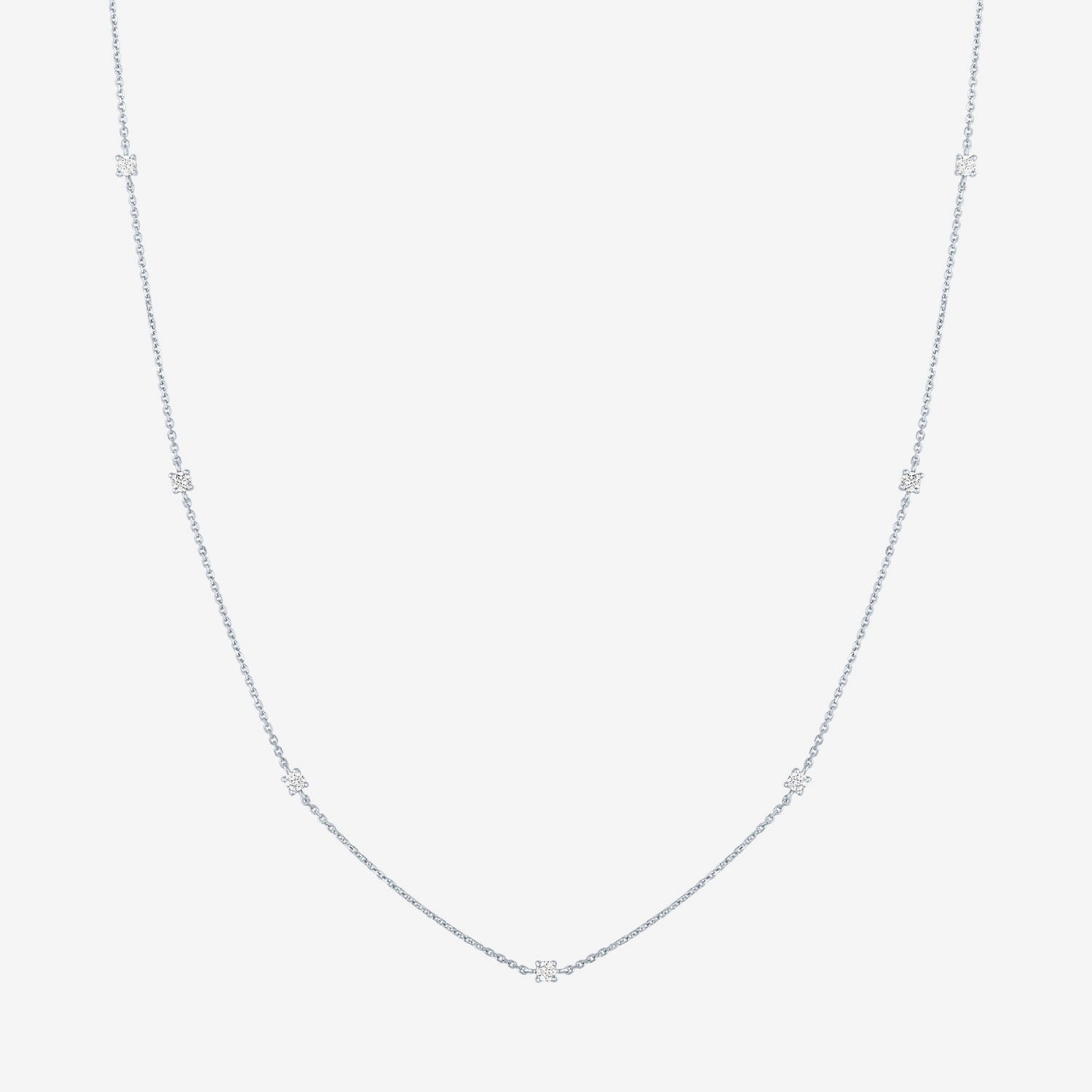 Diamond Addiction (G-H / I1-I2) Womens 1/3 CT. T.W. Lab Grown White Diamond 10K Gold Round 18 Inch Pendant Necklace