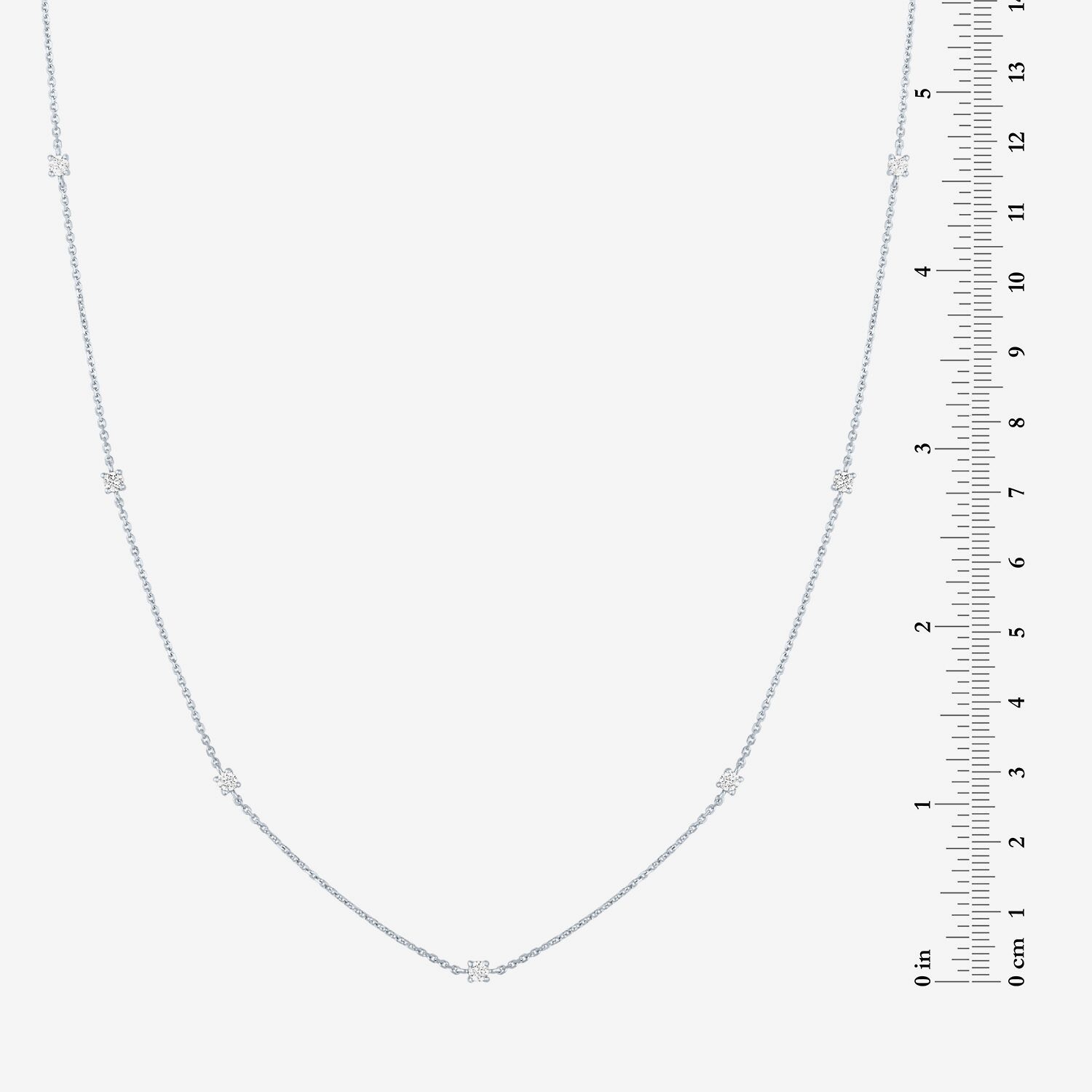 Diamond Addiction (G-H / I1-I2) Womens 1/3 CT. T.W. Lab Grown White Diamond 10K Gold Round 18 Inch Pendant Necklace