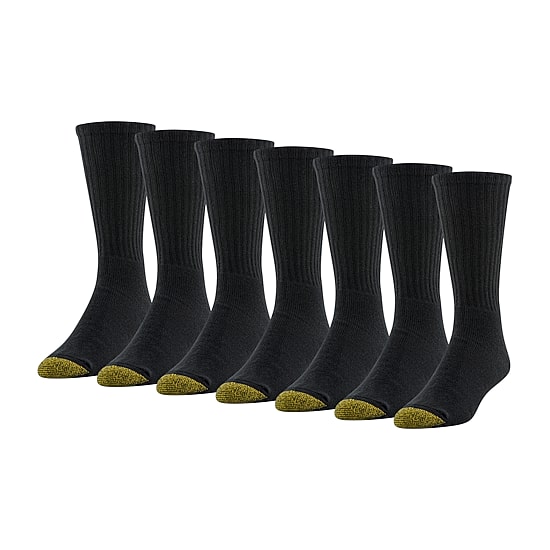 Gold Toe Harrington Bonus Pack Mens 7 Pair Crew Socks