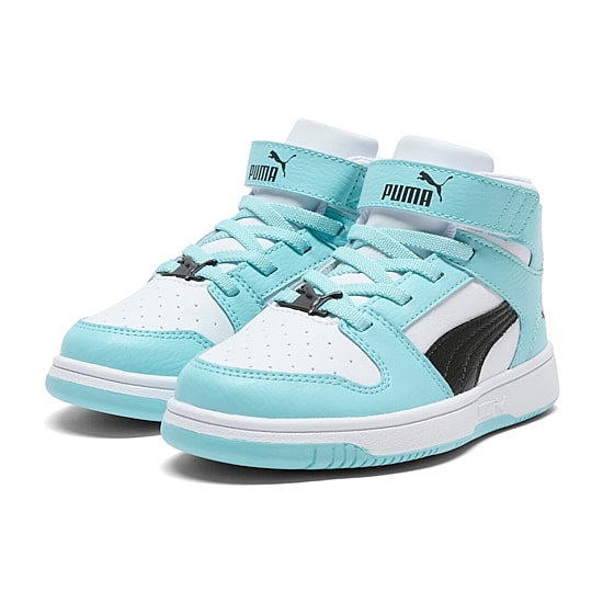 PUMA Rebound Layup Little Kid Girls Basketball Shoes