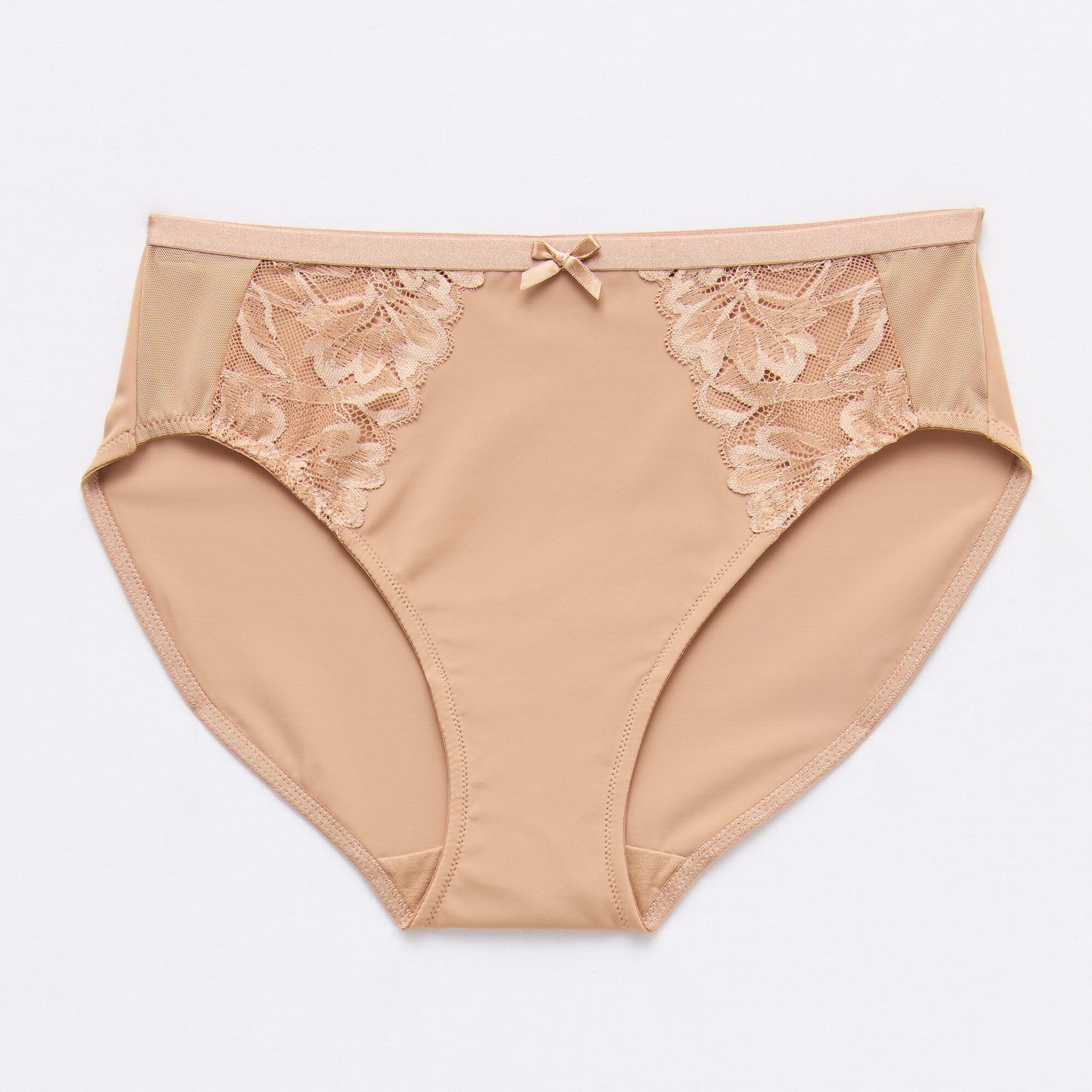 Ambrielle Tulip Lace Womens High Cut Panty