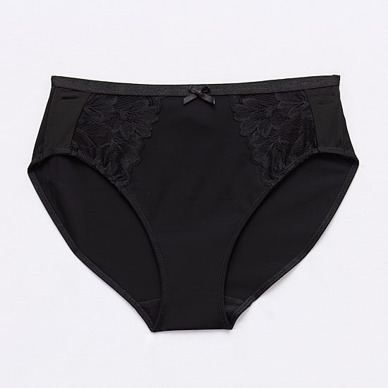 Ambrielle Tulip Lace Womens High Cut Panty