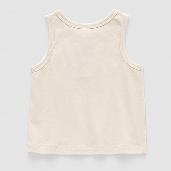 Okie Dokie Baby Boys Henley Neck Sleeveless Tank Top
