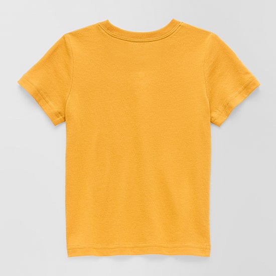 Okie Dokie Toddler & Little Boys Crew Neck Short Sleeve Regular Fit Graphic T-Shirt