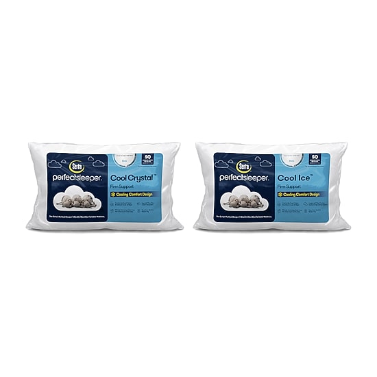 Serta PerfectSleeper Cool Ice Firm Support Pillow