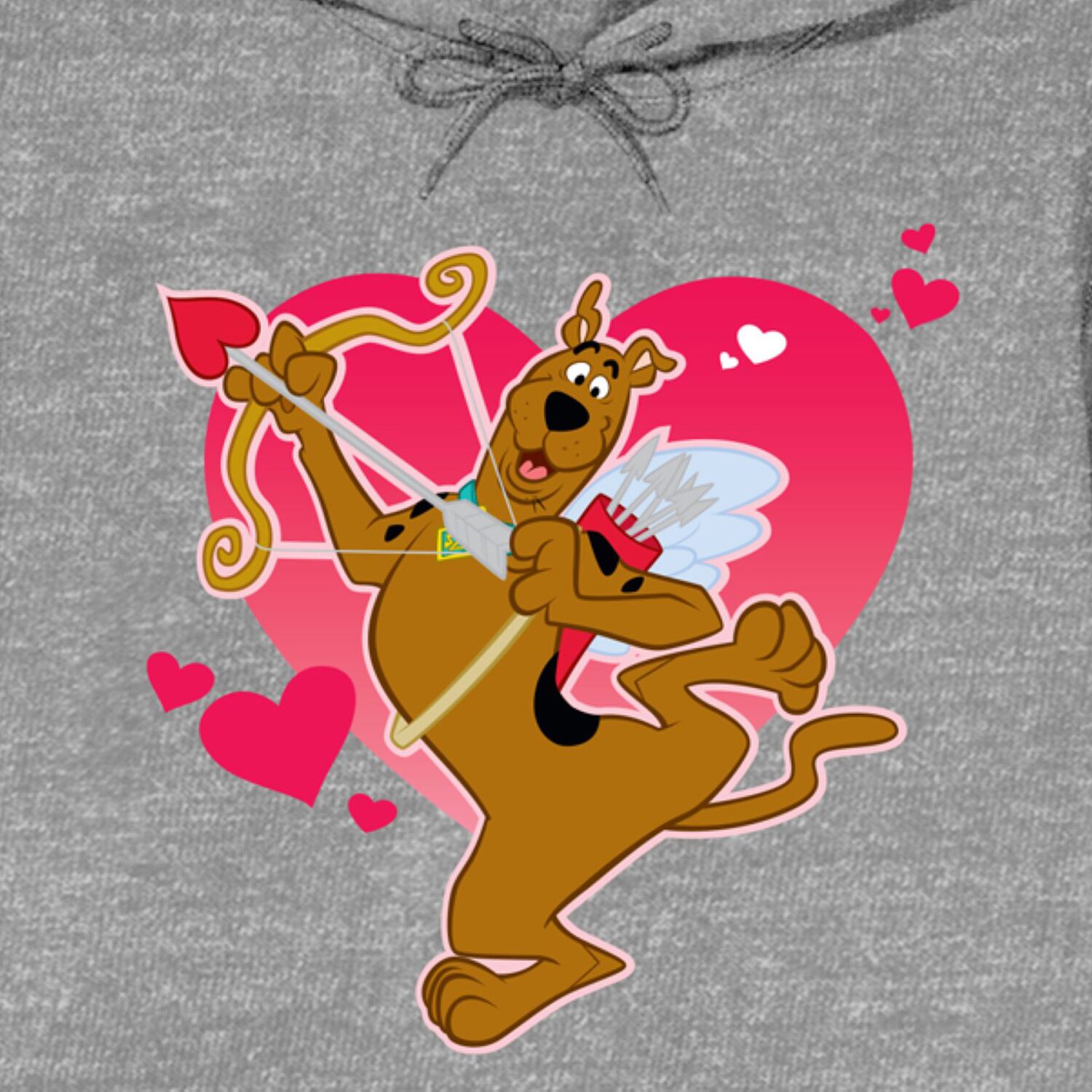 Womens Juniors Long Sleeve Scooby Doo Fleece Hoodie