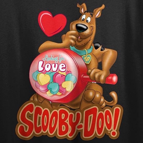 Womens Juniors Crew Neck Short Sleeve Scooby Doo T-Shirt