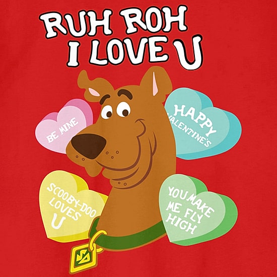 Womens Juniors Crew Neck Short Sleeve Scooby Doo T-Shirt