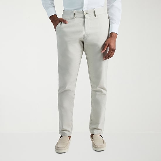 Haggar Comfort Luxe Mens Straight Fit Flat Front Pant