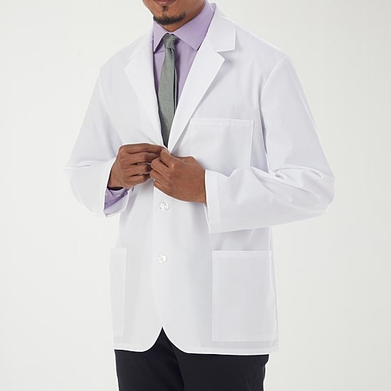 Meta Labwear 15103 30" Mens Long Sleeve Lab Coat