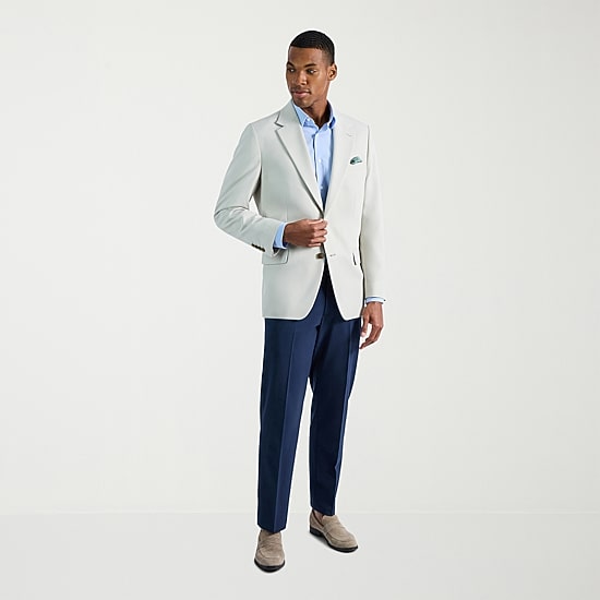 Haggar The Active Series Tailored Mens STRETCH FABRIC Modern Fit Sport Coat