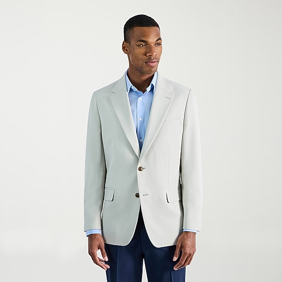 Haggar The Active Series Tailored Mens STRETCH FABRIC Modern Fit Sport Coat