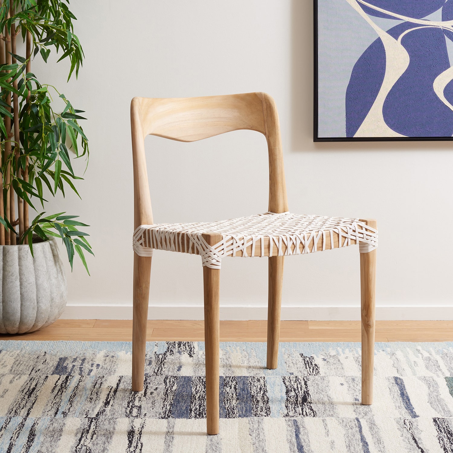 Sezia Leather Dining Chair