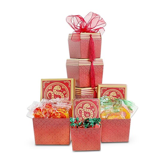 Alder Creek Lunar New Year Gift Tower Food Set