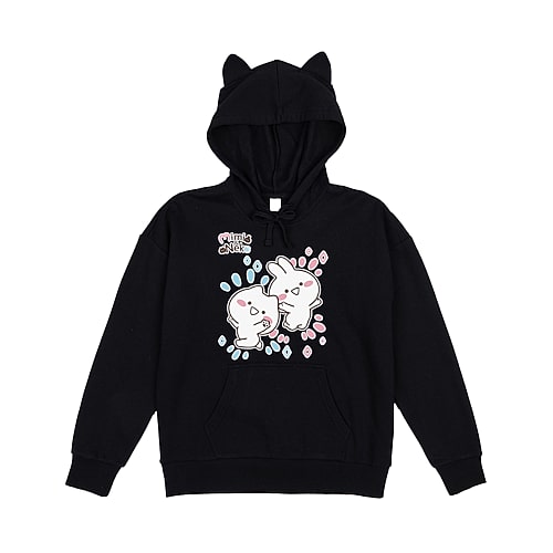 Womens Long Sleeve Fleece Hoodie, Xx-large, Black