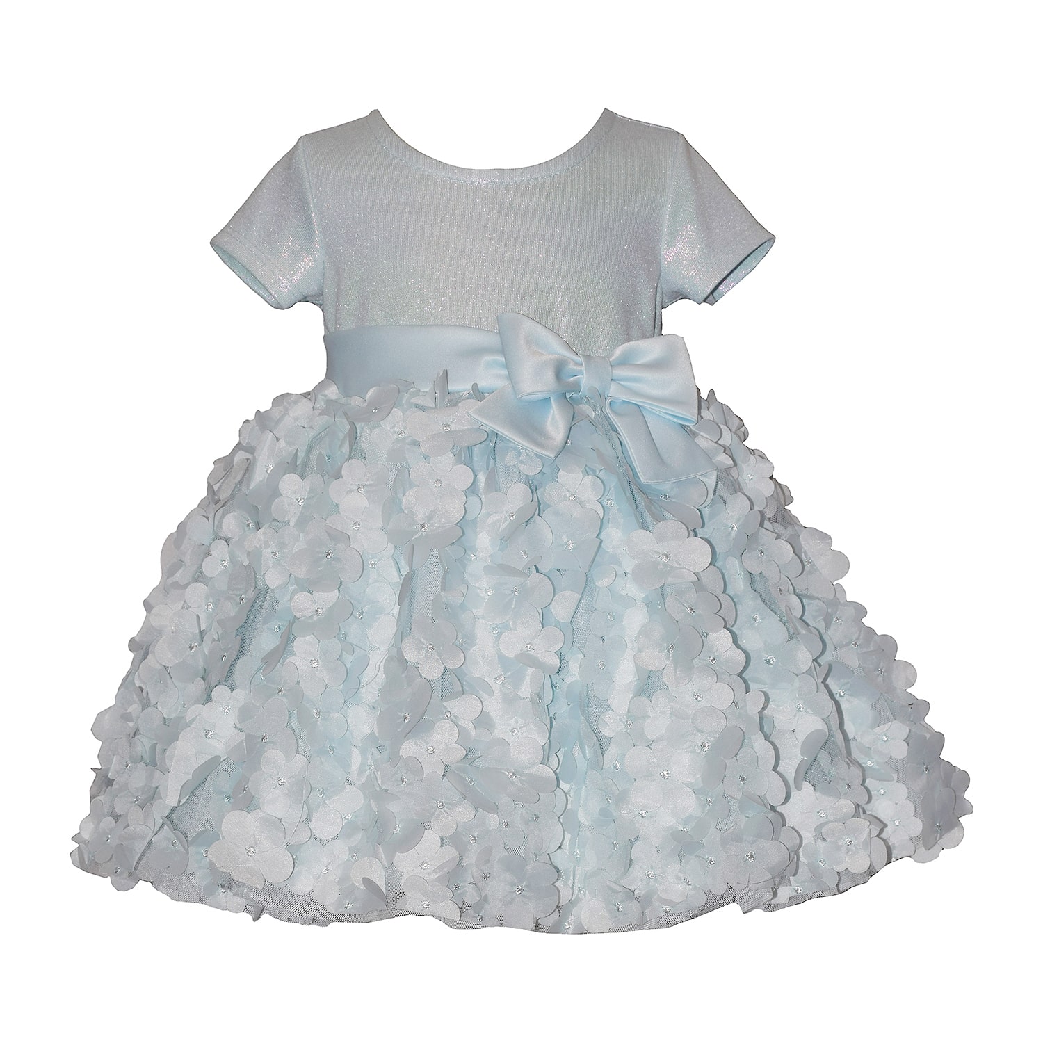 Bonnie Jean Baby Girls Short Sleeve A-Line Dress
