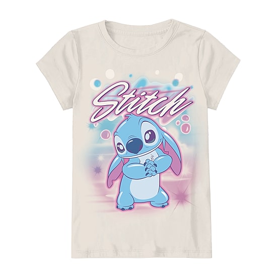 Little & Big Kid Girls Crew Neck Short Sleeve Regular Fit Graphic T-Shirt