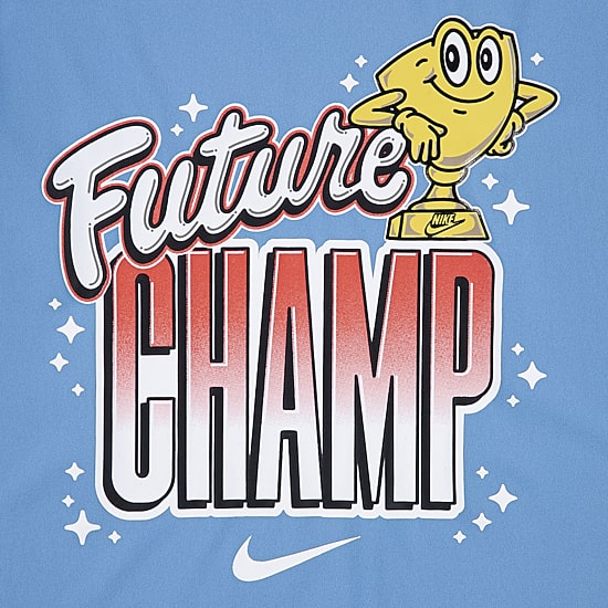 Nike Little Boys Crew Neck Short Sleeve Regular Fit Graphic T-Shirt