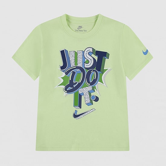 Nike Little Boys Crew Neck Short Sleeve Regular Fit Graphic T-Shirt
