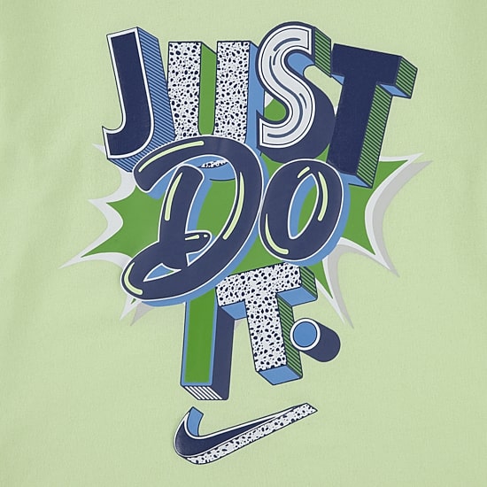 Nike Little Boys Crew Neck Short Sleeve Regular Fit Graphic T-Shirt