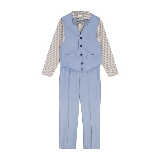 Van Heusen Little & Big Kid Boys 4-pc. Suit Set
