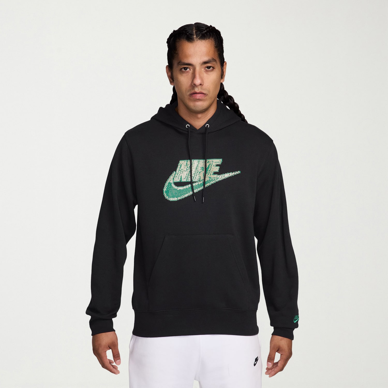 Nike Mens Long Sleeve Fleece Active Hoodie