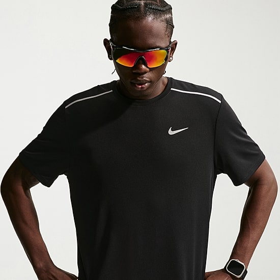 Nike Dri Fit Mens Crew Neck Short Sleeve Quick Dry Active T-Shirt