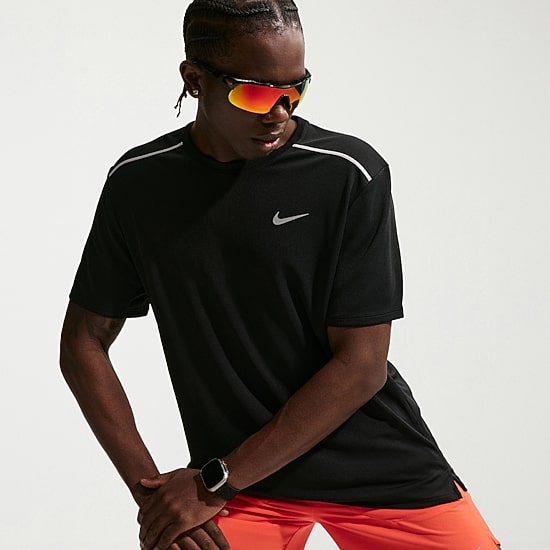 Nike Dri Fit Mens Crew Neck Short Sleeve Quick Dry Active T-Shirt