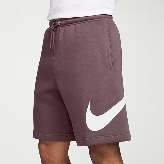 Nike Club Fleece Mens Mid Rise 11" Basketball Short