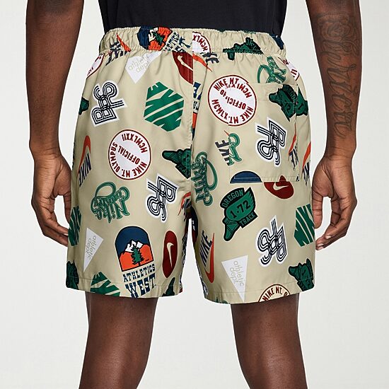 Nike Club Flow Mens 6" Mid Rise Workout Shorts