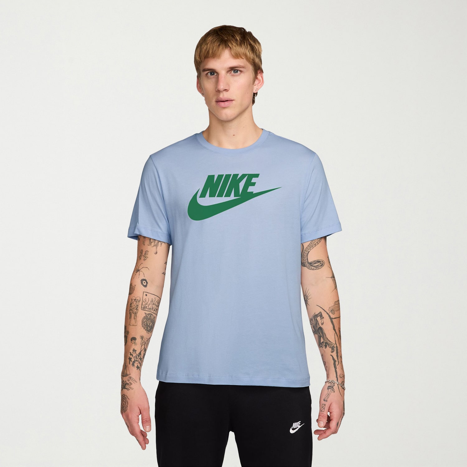 Nike Futura Mens Crew Neck Short Sleeve Classic Fit Graphic T-Shirt