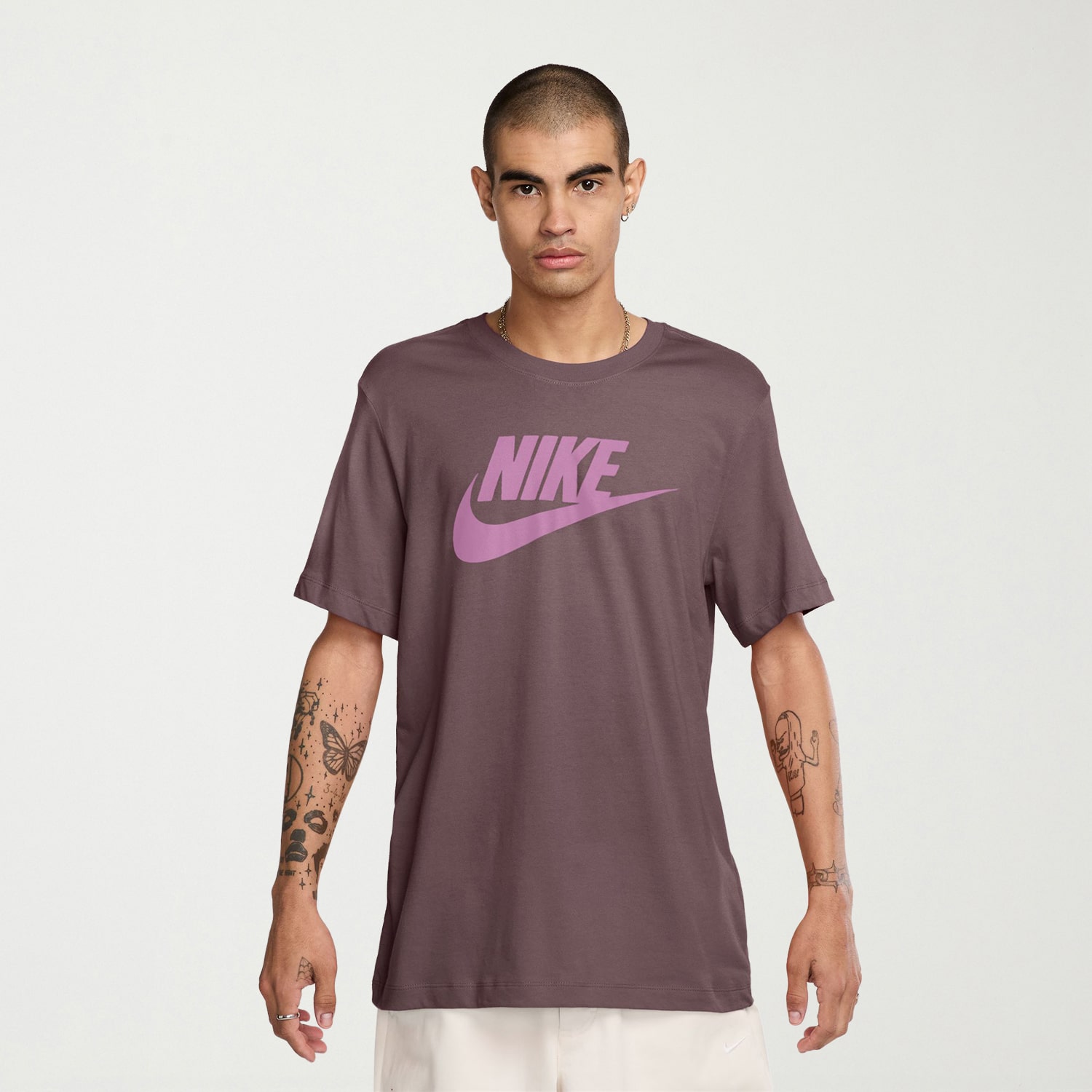 Nike Futura Mens Crew Neck Short Sleeve Classic Fit Graphic T-Shirt