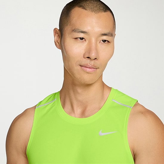 Nike Miler Uv Dri Fit Mens Crew Neck Sleeveless Active Tank Top